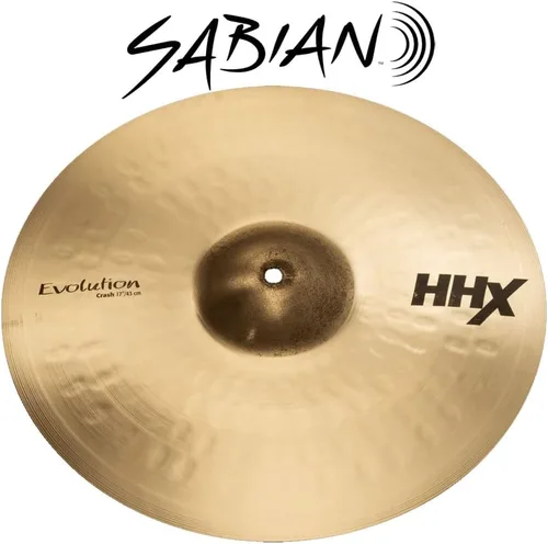 Vista 6 de SABIAN Platillo HHX Evolution Crash de 17 pulgadas, acabado brillante