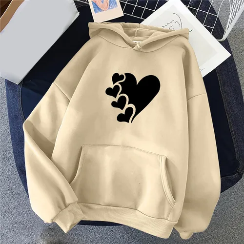 Vista 2 de Womens Hoodies Long Sleeve Hoodies Outfit Sweatshirts for Women Sweater Pleated ed Fall Winter Hoodies 2023