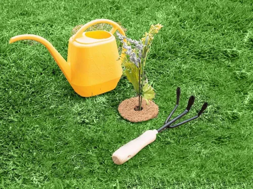 Vista 4 de Envelor 20 anillos de mantillo de fibras de coco, protector de árbol de 4 pulgadas, cubierta de mantillo de coco, anillos de control de malezas
