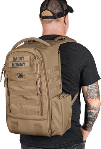 Vista 14 de Tactical Baby Gear Daypack Tactical Pañalera Mochila - Negro Negro 4ª