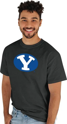 Vista 35 de Blue 84 Camiseta NCAA para hombre, icono de color del