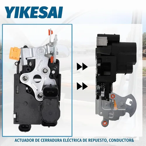 Vista 8 de Actuador de Bloqueo de Puerta - Delantero Izquierdo Lado del Conductor - Compatible con 2001-2007 Cadillac Escalade Chevy Avalanche, Silverado