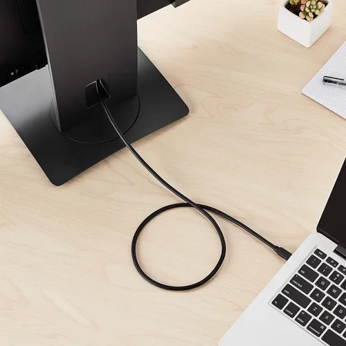 Vista 7 de Amazon Basics Cable 4K Mini DisplayPort a DisplayPort, 3 pies (paquete de 10), color negro