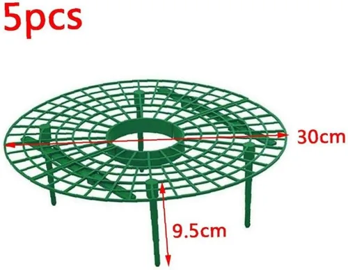 Vista 7 de 5 soportes de soporte de fresa, soporte de marco de fruta, estante de cultivo de plantas de jardín, estantes de cultivo de flores