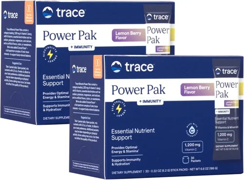 Vista 11 de Electrolitos Power Pak Stamina de Trace Minerals Research, ESPP16, 30, Acai berry, 1, 1
