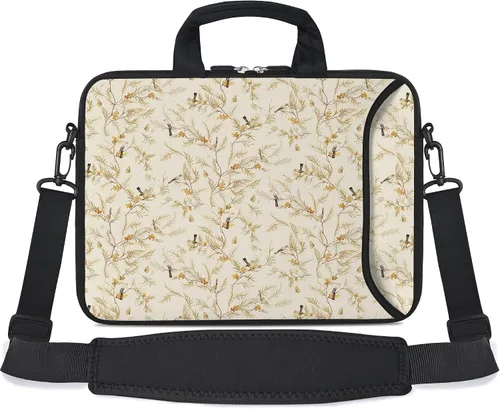Vista 11 de RICHEN - Bolso bandolera de 10 pulgadas con asa, funda para laptops, notebooks, tablets infantiles de 7 a 10.2 pulgadas