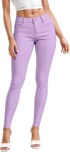 Vista 21 de Hybrid & Company - Pantalones ultraelásticos para mujer, cómodos y ajustados, para el trabajo y ocasiones informales Negro