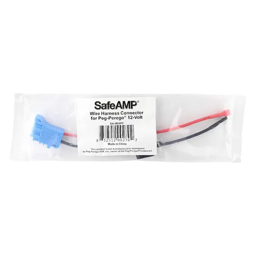 Vista 2 de SafeAMP Conector de mazo de cables para batería SLA de 12 voltios Peg-Perego