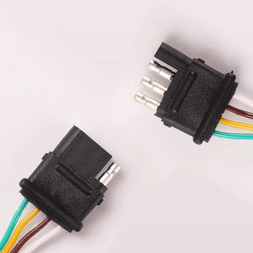 Vista 6 de Kinstecks Arnés de extensión de cable de remolque de 4 pines de 60 pulgadas para luces de remolque de barra de luz de portón trasero LED y otros usos