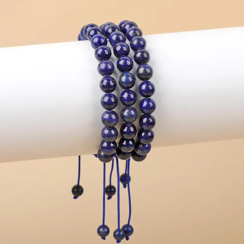 Vista 146 de AD Beads Pulseras de piedras preciosas unisex de 0.315 pulgadas (0.315 in), macramé curativo ajustable de 7 a 9 pulgadas Usa esta pulsera