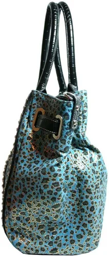 Vista 4 de Bolso de mano con diamantes de imitación occidentalmonedero de moda