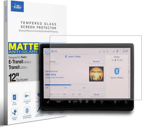 Vista 8 de Protector de pantalla de vidrio templado para Ford Escape (2023/2024/2025) ST-Line Select/Platinum/ST-Line Elite Accesorios de pantalla táctil
