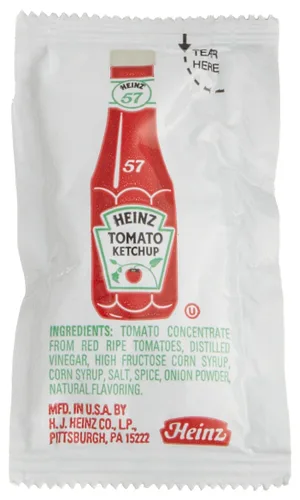 Vista 9 de Heinz Paquetes individuales de ketchup de tomate (paquete de 750 unidades)