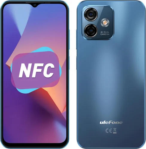 Vista 8 de Ulefone Note 16 Pro 2023 Teléfono celular desbloqueado, Android 13, Octa-core 12 GB + 128 GB, teléfonos de pantalla de 6.52 pulgadas Negro