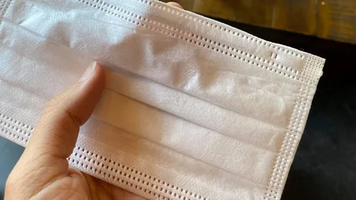 Vista 5 de Mascarillas faciales de 3 capas, fabricadas en Estados Unidos