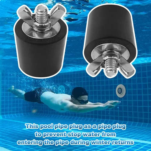 Vista 5 de Enchufe de invierno para piscina, de 0.9 a 1 pulgada, 1.3 a 1.5 pulgadas, 1.65 a 2 pulgadas, enchufes de expansión de invierno para piscina, enchufe