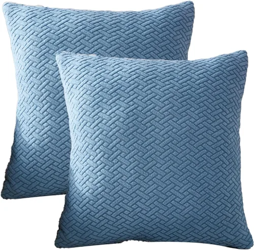 Vista 11 de Yoovat Fundas de Almohadas Decorativas Fundas de Cojines para Sofá Resistentes al Desgaste Elásticas Universales para Sofá Decoración del Hogar