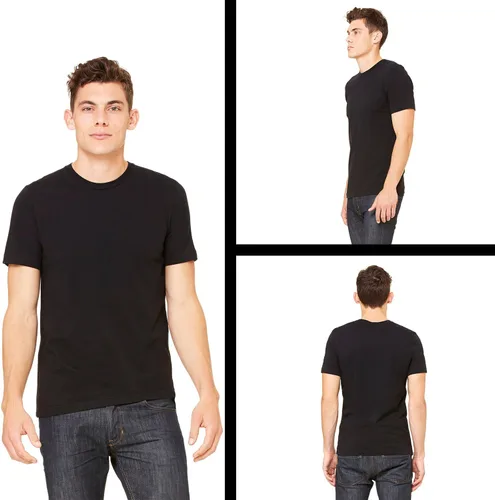 Vista 3 de Expression Tees Weathervane Coffee Shop Mens T-Shirt