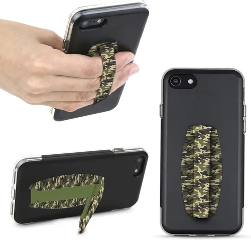 Vista 22 de Gear Beast Agarre universal para teléfono celular, soporte elástico ultra delgado para dedos y soporte para teléfono