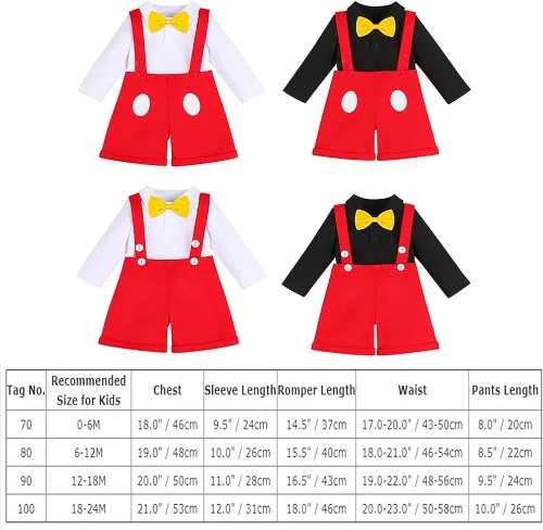 Vista 7 de IBTOM CASTLE Conjunto de ropa de esmoquin con moño para el primer cumpleaños para niños caballero formal con corbatín y pantalones