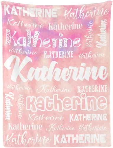 Vista 41 de Manta personalizada de bebé con nombre, manta personalizada con nombre para adultos, niños y familia (negro, 30 x 40 pulgadas)