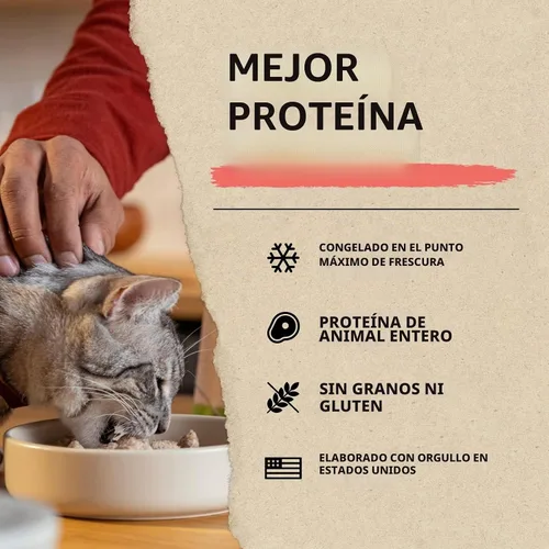 Vista 4 de Vital Essentials Golosinas para gatos liofilizadas crudas Menudillos de pollo 1 oz Paquete de 2