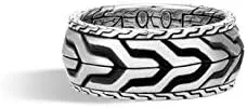 Vista 2 de John Hardy Anillo de cadena clásico Asli de 0.394in para hombre, Metal