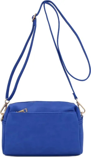 Vista 82 de FashionPuzzle Triple Zip Small Crossbody Bag