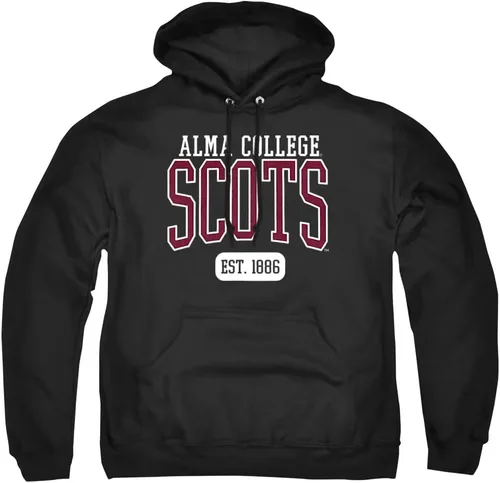 Vista 131 de LOGOVISION Colección de sudaderas con capucha unisex con diseño oficial de Collegiate Est. Date para hombres y mujeres