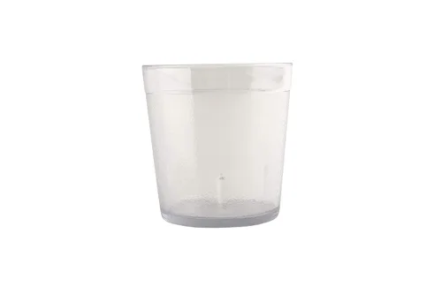 Vista 28 de G.E.T. 6605-1-A - Vasos de plástico resistentes para restaurantes, 5 onzas, ámbar (juego de 12)