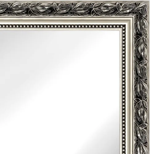 Vista 4 de HAA Espejo rectangular enmarcado para baño, espejo de pared para colgar vertical u horizontalmente para sala de estar, dormitorio