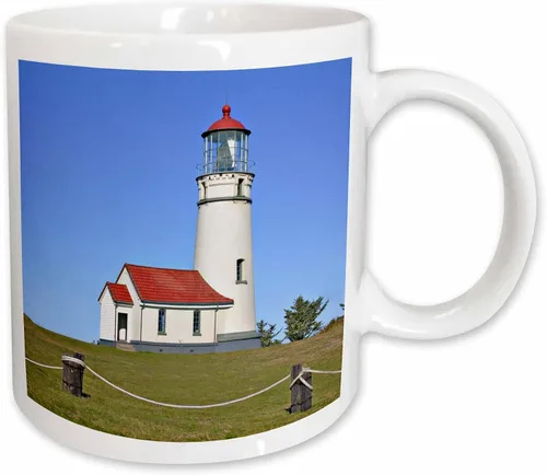 Vista 13 de 3dRose Taza de café, tamaño – 11oz – Faro de Cabo Blanco SP, Port Orford Oregon – US38 MGI0164 – Mark Gibson Lighthouses – divertido regalo de taza