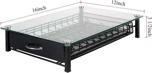 Vista 2 de Soporte para cápsulas de café con capacidad para Nespresso Vertuoline, Casual, Negro