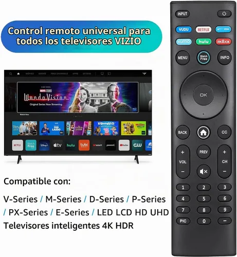 Vista 2 de Mando a distancia universal XRT140 compatible con todos los televisores