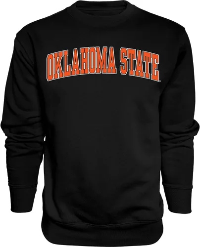 Vista 35 de Blue 84 NCAA sudadera de cuello redondo con arco y colores de equipo para hombre