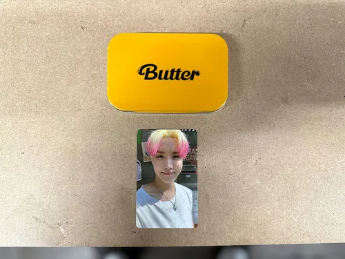 Vista 4 de (NOT AUDIO CD!!) BTS Butter Album WEVERSE GIFT ONLY!! ( CREAM + PEACHES - 2 VER SET. ) SEALED