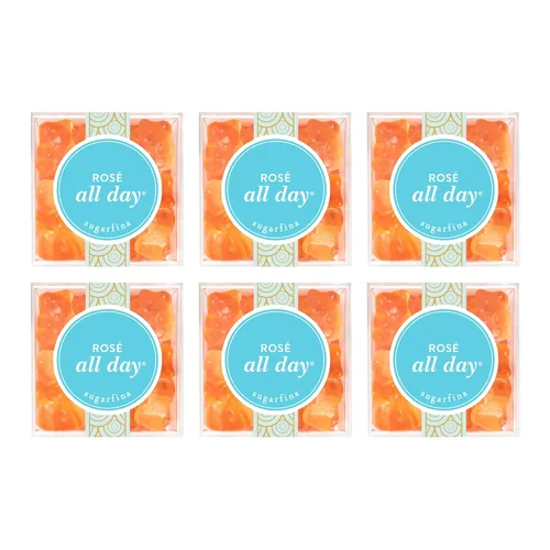Vista 10 de Sugarfina Rose All Day Bears - Gomitas de oso pequeño cubo de caramelo, 3.8 onzas, 1 unidad