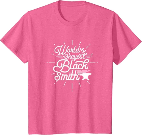 Vista 88 de Blacksmith Blacksmithing Forge Metalsmith Forging T-Shirt Asphalt Grey