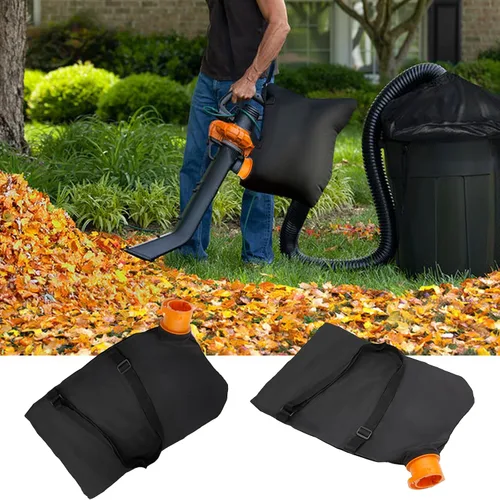 Vista 3 de 50026858 Trivac Leaf Collection Bolsa Soplador de hojas Bolsa de recolección de vacío Reemplazo para Worx WGBAG500 WG505 WG509 TriVac