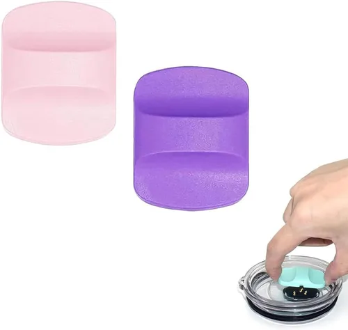 Vista 8 de Nueva actualización de reemplazo deslizante magnético: Magslider para tapas Yeti 10 oz, 14 oz, 16 oz, 20 oz, 26 oz, 30 oz (vino rojo-verde militar)