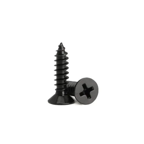 Vista 16 de Tornillos de madera M3 de 1-5/8 pulgadas, tornillos de madera cortos, tornillos pequeños de cabeza plana, tornillos autorroscantes para paneles