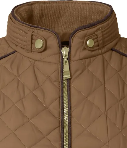 Vista 4 de NE PEOPLE Chaleco ligero acolchado con cremallera para mujer (S-3XL)