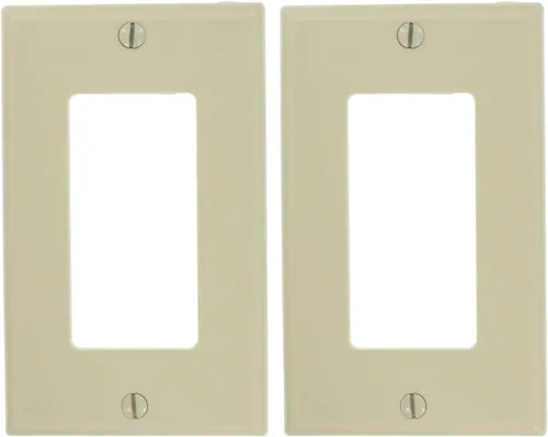 Vista 6 de Leviton Decora/GFCI de dispositivo – 1-Gang decora placas de pared, 80401-NE Negro
