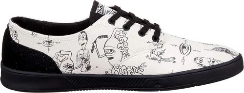 Vista 6 de Emerica Mens The Romero Laced X Toy Machine Shoes