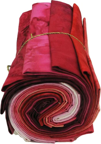 Vista 2 de Hoffman Batik 1895 Acuarela Fat Quarter Bundle 12pcs Tierra