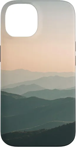 Vista 4 de Great Smoky Mountains - Funda para iPhone 16, diseño de montaña