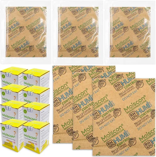 Vista 35 de Wisesorb Paquetes de control de humedad bidireccionales 49% para guitarras e instrumentos de madera - Absorbentes de humedad de 70g