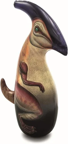 Vista 2 de Up, in & Over aufblasbarer Dino-Schlagsack für Kinder (Sortiert, 35.8 in - 44.1 in)