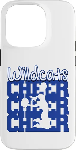 Vista 17 de Wildcats Cheer Back to School Cheerleading Spirit B Case for iPhone 16