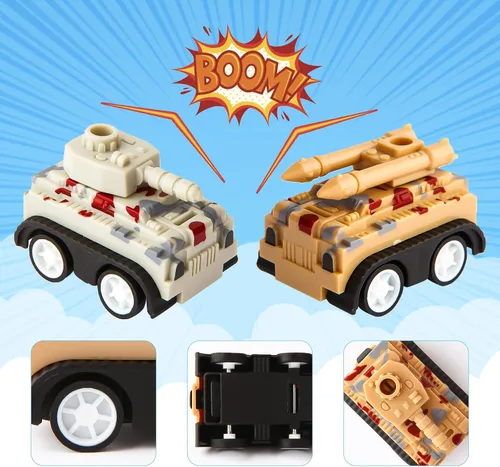 Vista 7 de 30 mini autos de tracción para niños, niños pequeños de 3 a 8 años de edad, juego de vehículos a granel de carreras, regalos de fiesta, caja